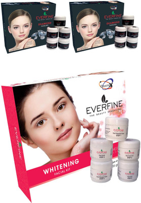 

Everfine Everdine Diamond 2*185gm, Whitening185gm 555 g(Set of 3)