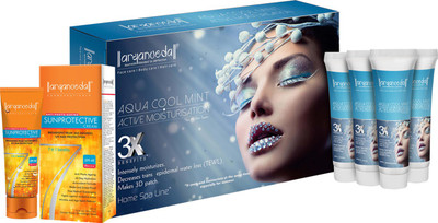 

Aryanveda Aqua Cool Mint Home Spa Kit With Spf-40 200 g(Set of 5)
