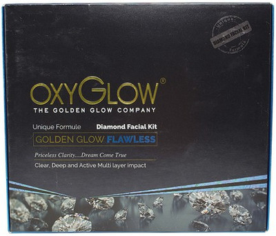 

Oxyglow Golden Glow Diamond Facial Kit 260 g(Set of 5)