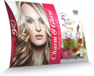 

Charm & Glow Herbal Facial Kit (Set of 10) 250 g(Set of 5)