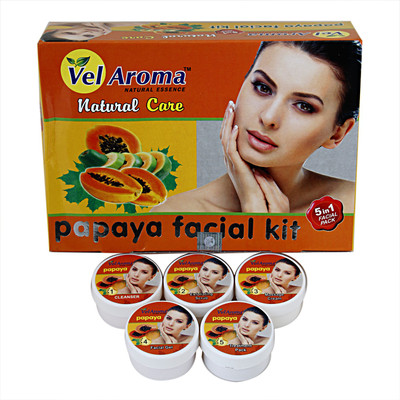 

Vel Aroma Papaya Facial Kit 310 g(Set of 5)