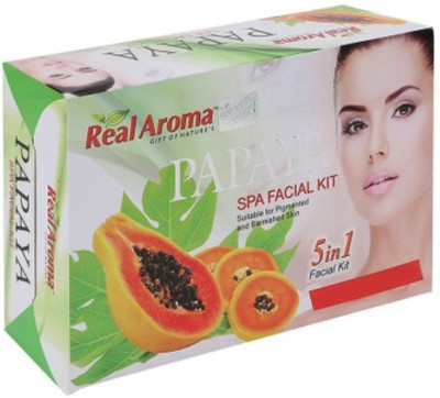 

Real Aroma Papaya Spa Facial Kit 710 g(Set of 5)
