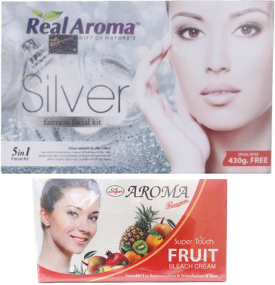 

Real Aroma Smooth & Soft Skin Facial Kit 740 g(Set of 5)