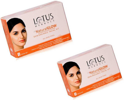 

Lotus Herbals Natural Glow Skin Radiance Facial (( 50g*2 )) 100 g(Set of 2)