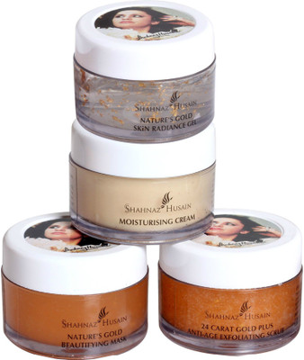 Shahnaz Husain gold facial kit 40 g(Set of 4)