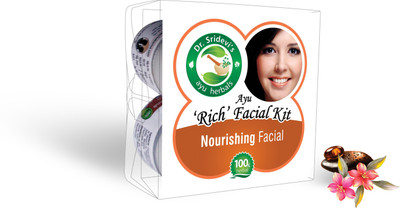 

Dr. Sridevi's Ayu 'Rich' Nourishing Facial Kit 200 g(Set of 4)