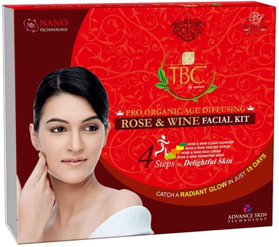 

TBC by Nature Rose N Wine Facial Kit 400 g(Set of 5)