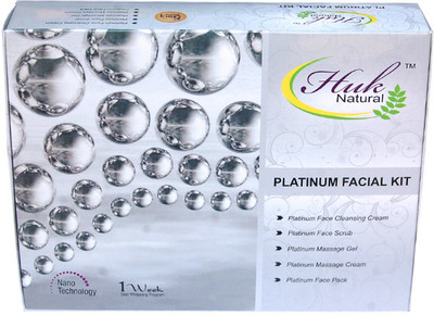 

Huk Natural Platinum Facial Kit 250 ml(Set of 5)