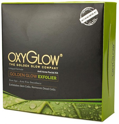 Oxyglow Golden Glow Anti Acne Facial Kit 125 g(Set of 4)