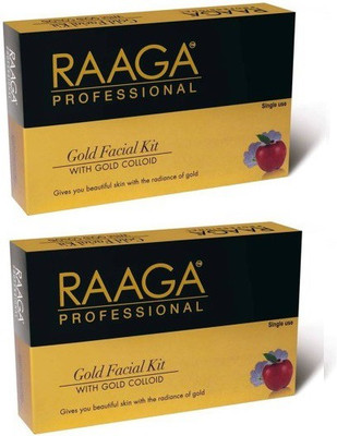 Raaga Professional Gold Facial Kit 45 g(Set of 7)