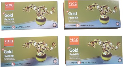 VLCC Gold Facial Kit(4 x 60 g)