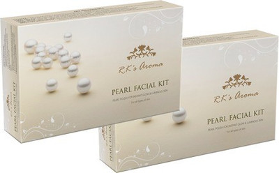 

Rks Aroma Pearl Facial Kit-Single use (Pack 2) 250 g(Set of 6)