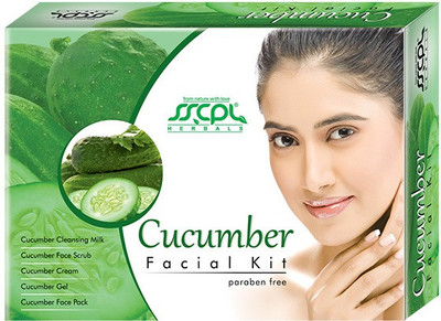 

SSCPL Herbals Cucumber Facial Kit 25 g(Set of 5)