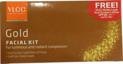 

VLCC Gold Facial Kit 70 g(Set of 4)