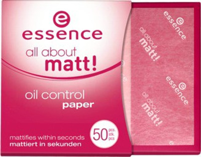 

Essence All About Matt! Oil Control Paper-77306