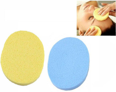 

Styler Best Quality Natural Seaweed Facial Cleaning Wash Pad Puff Sponge(Pack of 2)