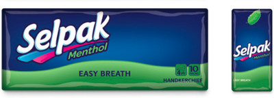 

Selpak Refreshing Menthol Napkins(Pack of 100)