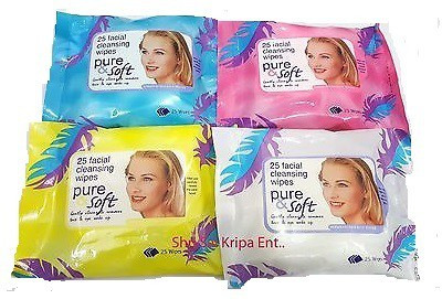 

Envyon Pure Soft Facial cleaning wipes (MultiFlavour)(Pack of 4)