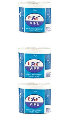 

Ezee Toilet Tissue Roll / Bathroom Roll 2 Ply, 42 Mtrs(Pack of 3)