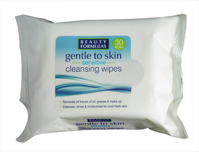 

Beauty Formulas Gentle to Sensitive Skin Cleansing Wipes