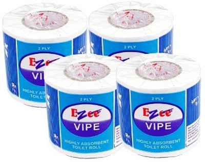 

Ezee Toilet Roll (200 Gms) 2 Ply, 42 Mtrs(Pack of 4)