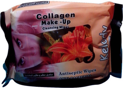 

KELADY COLLAGEN MAKE UP CLEANING WIPES(Pack of 25)
