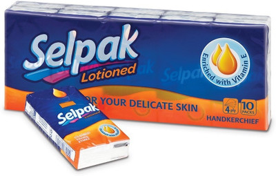 

Selpak Refreshing Lotioned Napkins