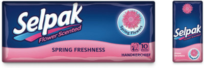 

Selpak Refreshing Flower Scented Napkins