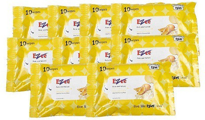 

Ezee Lemon Wet Wipes 10 ( Pack of 10)(Pack of 10)