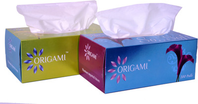 4% OFF on Origami Face Tissues 2 In 1-200 Pulls(Pack of 400) 4% OFF on Origami Face Tissues 2 In 1-200 Pulls(Pack of 400)