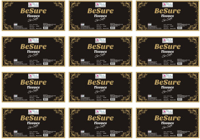 Besure Face Tissue Refill Pack(Pack of 12)