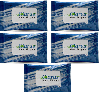 

Clarus Wet Wipes Cologne 10 Pulls Pack of 5(Pack of 5)