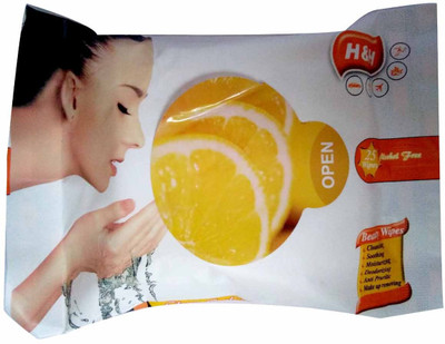 

H&H Refreshing Face Tissue - Orange. Pack of 1R