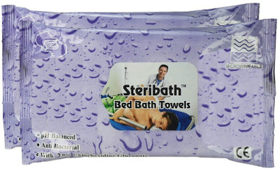 

OM Bed Bath Towels Cleans & Moisturize Skin(Pack of 20)