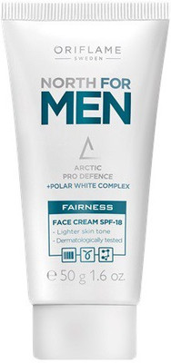 

Oriflame Sweden North For Men Fairness Face Cream SPF-18(50 g)
