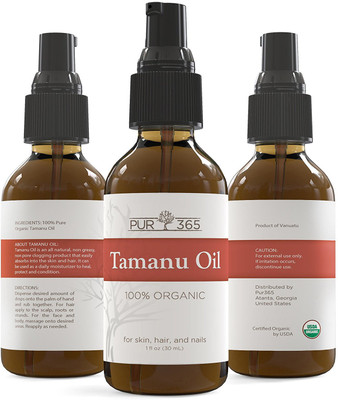 

Pur365 Tamanu Oil - Pure Cold Pressed And Unrefined(30 ml)