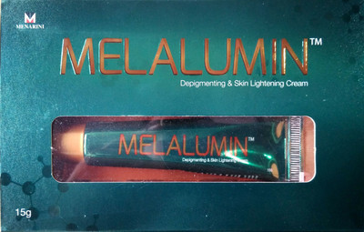 

Menarini Melalumin Depigmenting & Skin Lightening Cream (Pack of 3) - 15gm each(45 g)