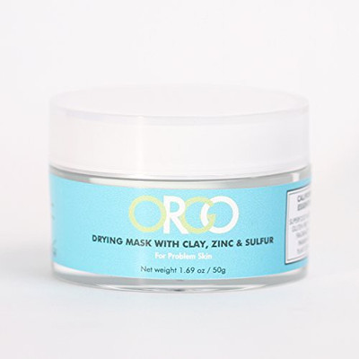 Orgo Natural Facial Skin Clay Mask For Problem Skin(50 g)