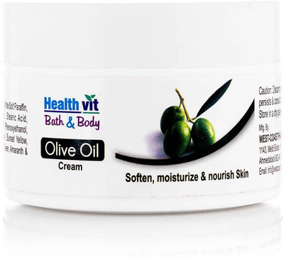 

HealthVit Olive Oil Body & Face Cream 50g(50 g)