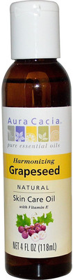 Aura Cacia Natural Skin Care Oil Grapeseed(118 ml)