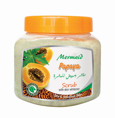 

Mermaid Papaya Scrubs with Skin Whitener(300 ml)