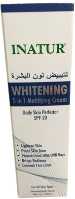 Inatur Herbals Whitening 5 in 1 Mattifying Cream(100 ml) Inatur Herbals Whitening 5 in 1 Mattifying Cream(100 ml)
