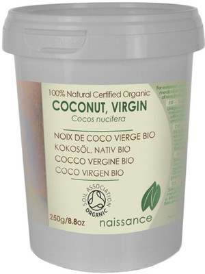 Naissance Coconut Virgin Organic Carrier Oil (solid)(249.392 g)