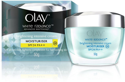 

Olay White Radiance Brightening Intensive Cream Moisturiser SPF24 PA++(50 g)