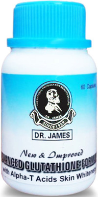 

Dr. James Glutathione skin whitening pills (60 g)(50 g)