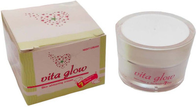 

Vita Vita Glow Skin Whitening And Fairness Night Cream For All skins AMZ0059(30 g)