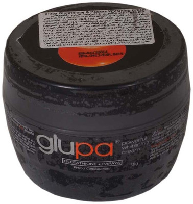 

Glupa Skin Whitening Herbal Cream With Papaya & Glutathione(30 g)