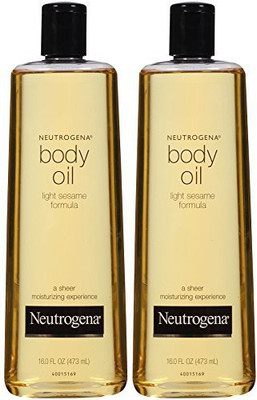 

Neutrogena Body Oil, Light Sesame Formula, (pack Of 2)(473 ml)