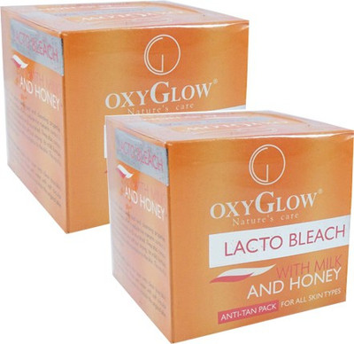 

Oxyglow Lacto Bleach With Milk and Honey Pack of 2(50 g)