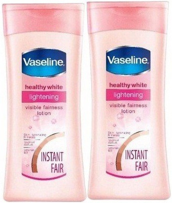 

Vaseline Healthy White Lightening Visible Fairness Lotion Instant Fair(200 ml)